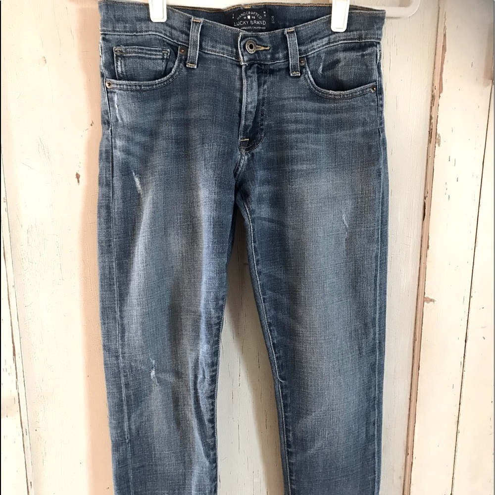 Lucky Brand sienna slim boyfriend jeans